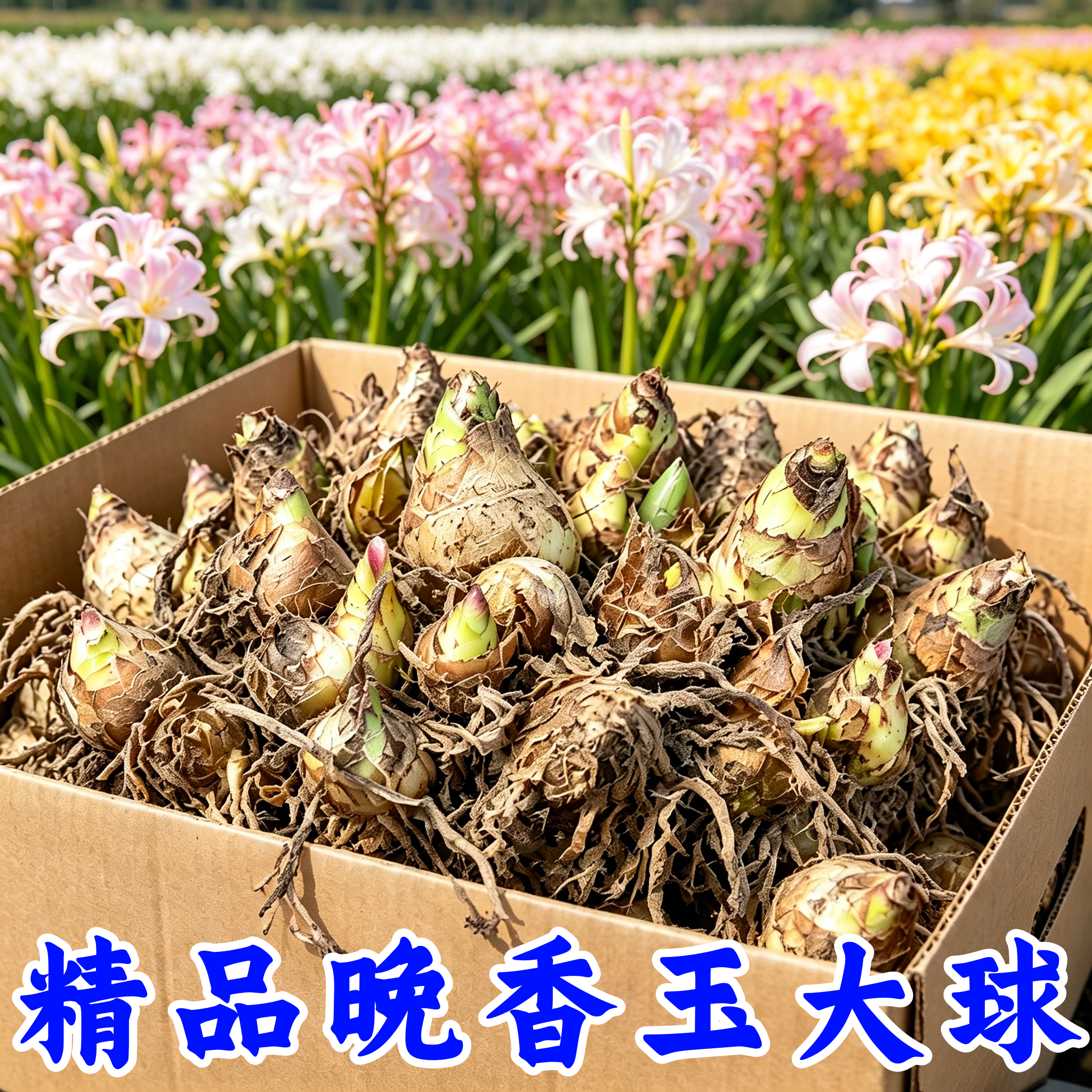 晚香玉重瓣浓香耐寒多年生种球