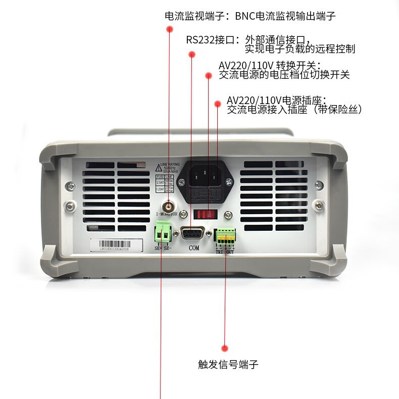 鼎辰直流电子负载测试仪 DCL8003A(500V 15A 300W)双通道DCL8001A