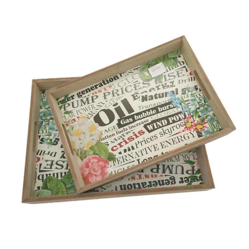 工厂欧式风格 中东托盘 茶水托盘水果盘/外销精品JXP 004B款