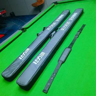 松力道台球杆包新款杆盒外包双槽三槽通用款盒包保护套手提肩背均