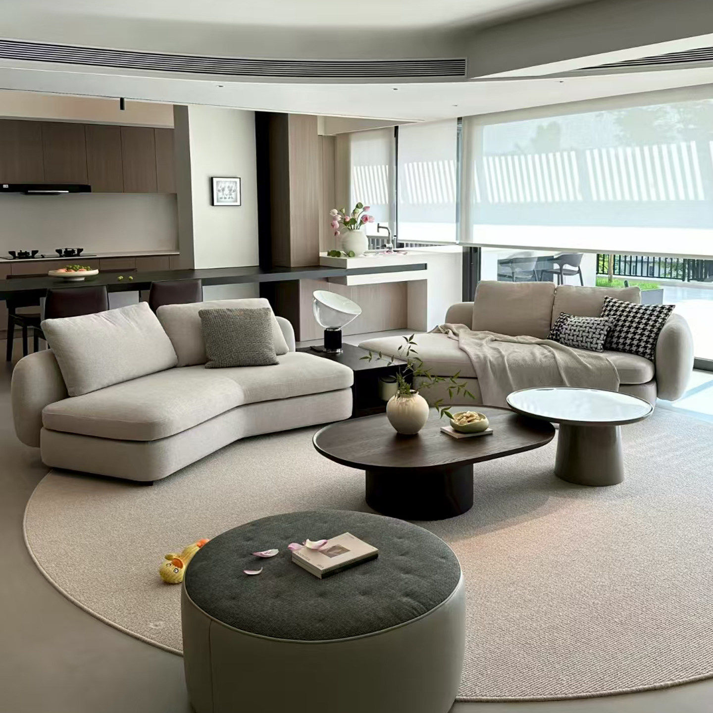 意式极简圣日尔曼沙发侘寂风商务接待区客厅异形转角组合布艺沙发,住宅家具,布艺沙发,淘宝优惠券,粉丝福利购,淘宝优惠卷