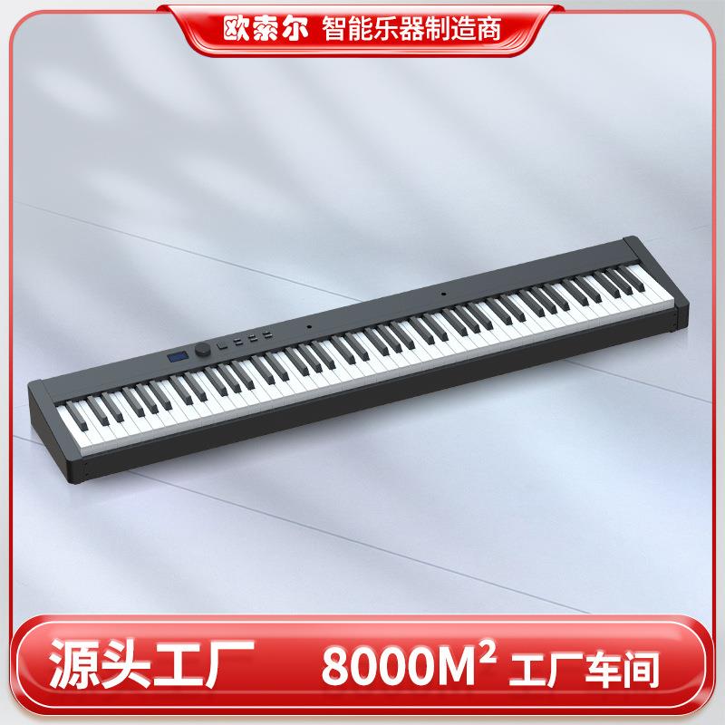 新款PH88Q重锤感应88键便携成人初学者跨境电子琴