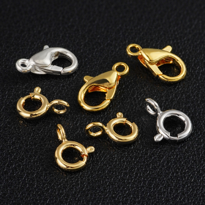 18K包金弹簧扣龙虾扣连接扣