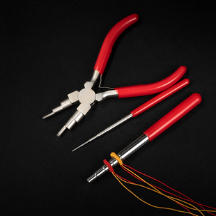 六段绕线钳五段手工绕线棒缠绕丝钳卷线圈制作编绳织diy饰品工具