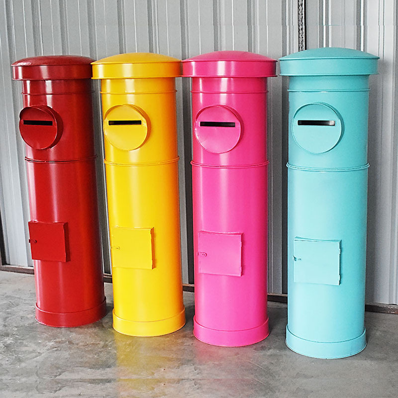 铁艺复古日本装饰邮筒创意家居移动软装邮箱摄影道具摆件厂家直销,模玩/动漫/周边/娃圈三坑/桌游,文化/体育周边,淘宝优惠券,粉丝福利购,淘宝优惠卷