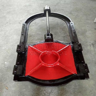 HF滑阀 不锈钢污水处理铸铁镶铜圆闸门 焊接 高温 高压 欣弘阀门