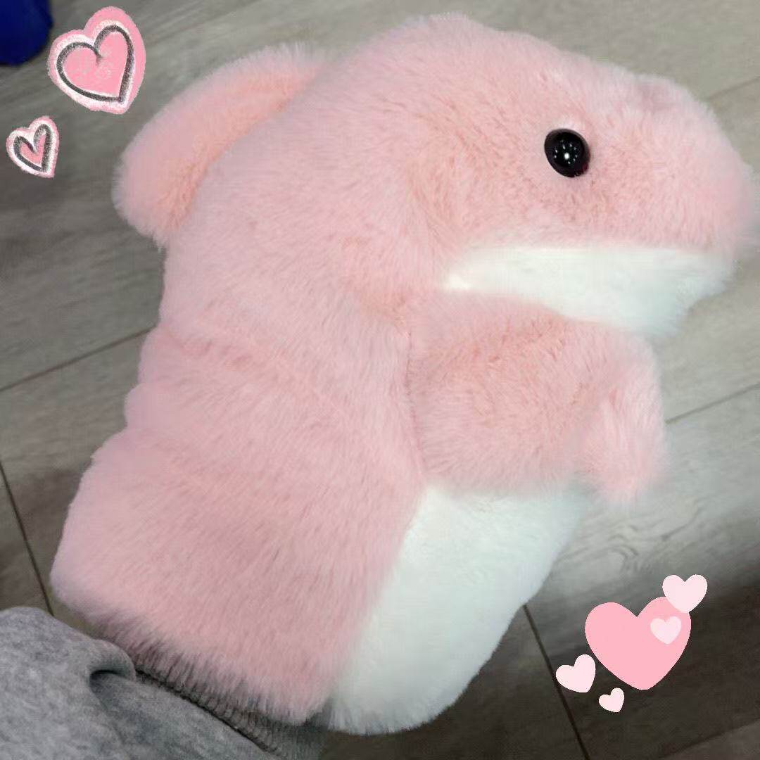 小鲨鱼手偶手套玩偶鲨臂毛绒玩具生日礼物情侣整蛊学生互动送孩子