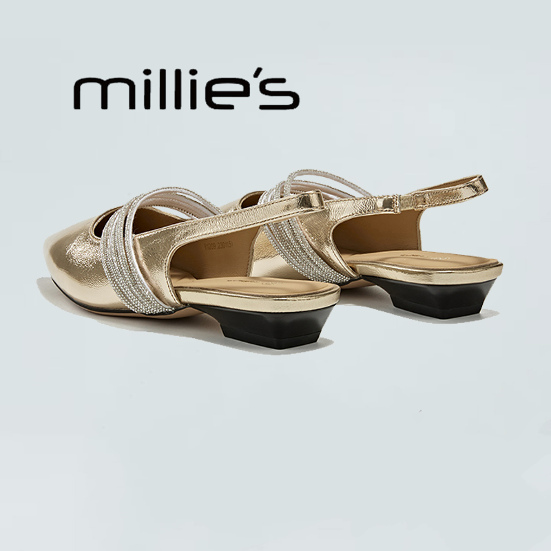 MILLIE'S/妙丽尖头时尚凉鞋