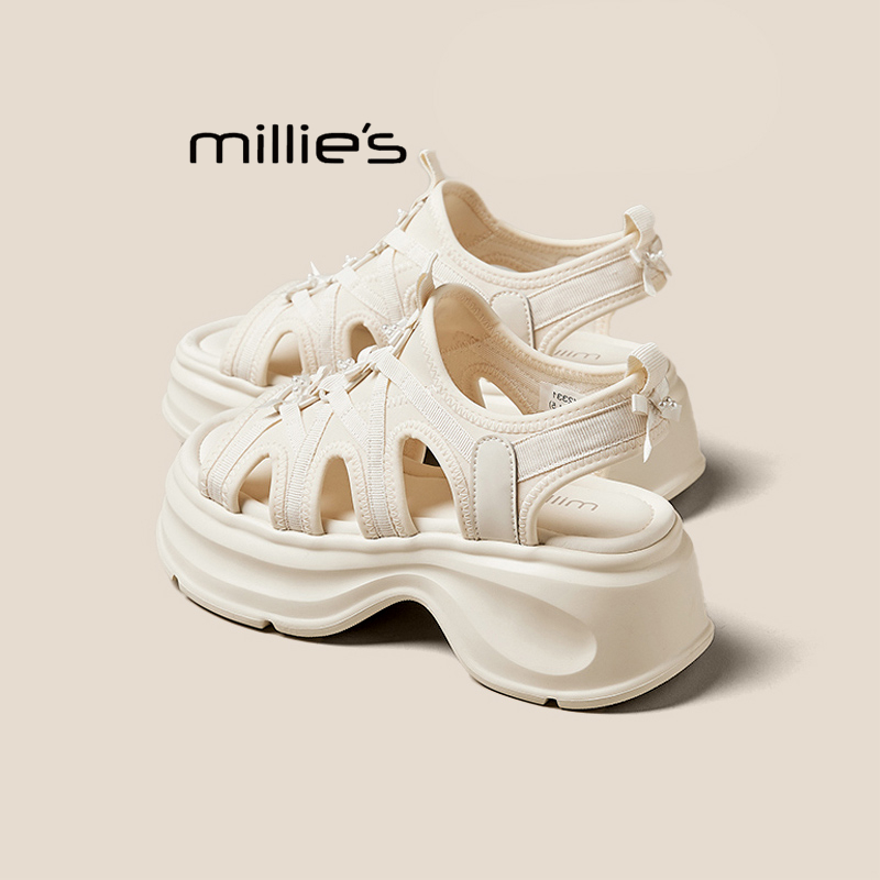 MILLIE'S/妙丽厚底凉鞋女款婚鞋