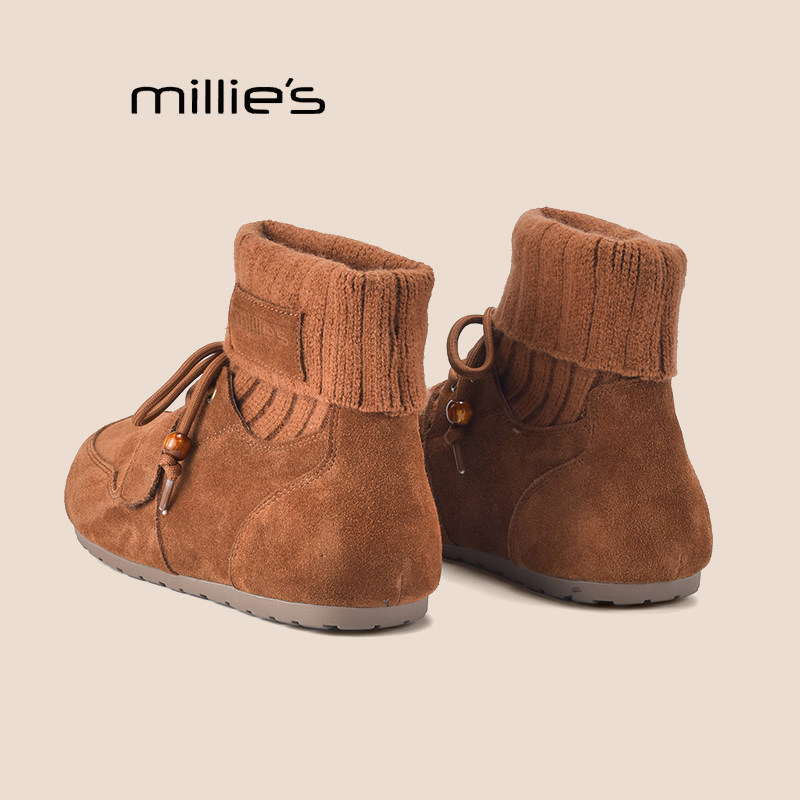 MILLIE'S/妙丽短靴女巨好看