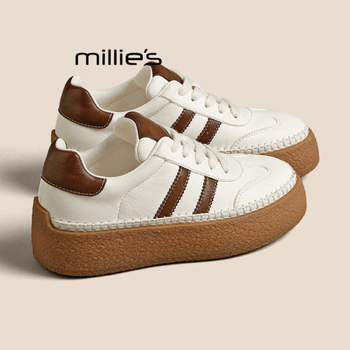 MILLIE'S/妙丽配裙子休闲板鞋