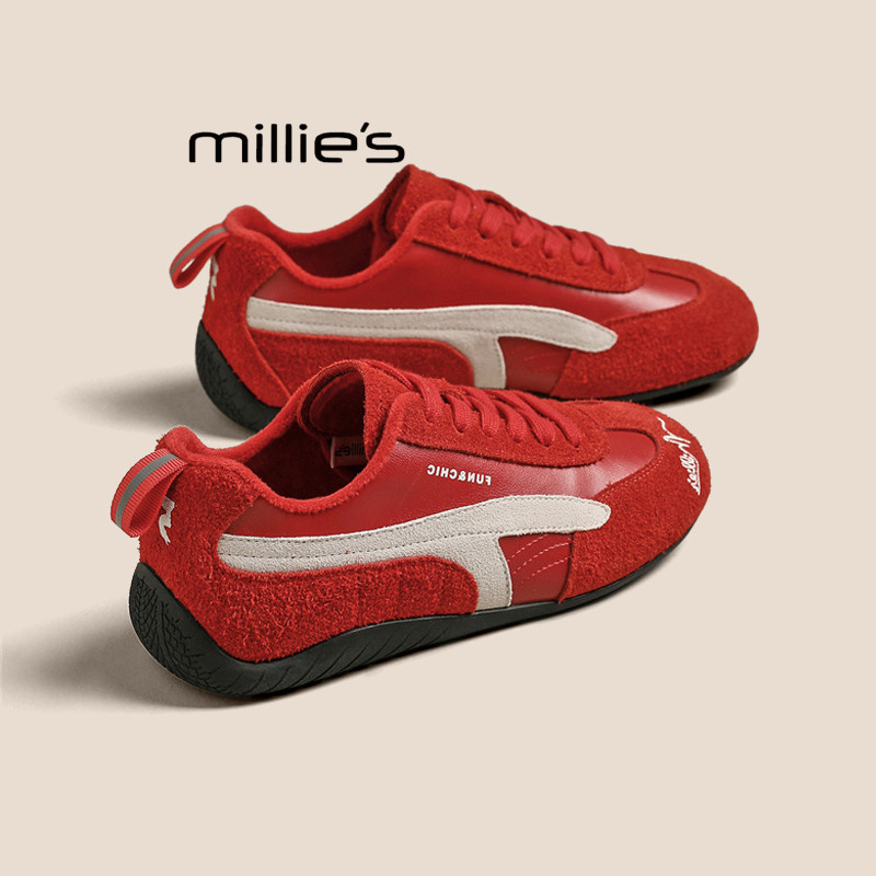 MILLIE'S/妙丽加绒百搭休闲鞋