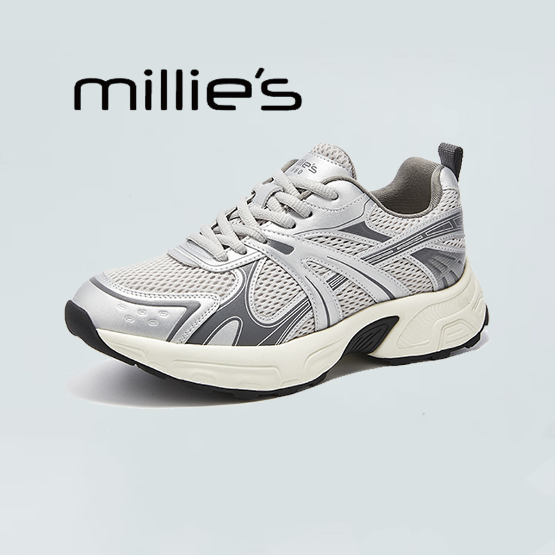 MILLIE'S/妙丽厚底老爹鞋女