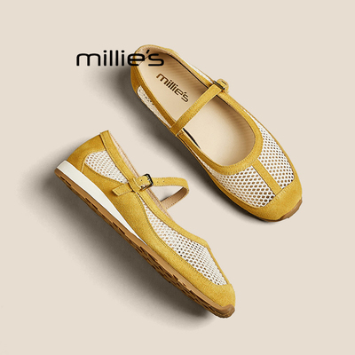 MILLIE'S/妙丽镂空小众芭蕾舞鞋