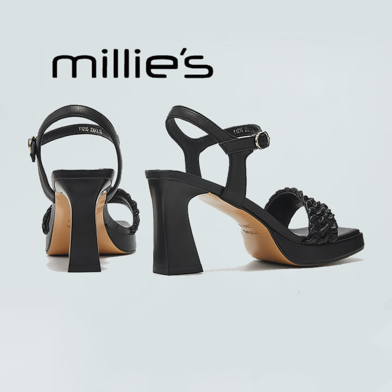 MILLIE'S/妙丽粗跟凉鞋