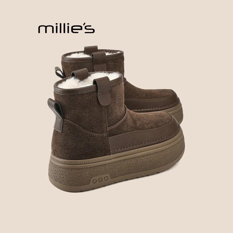 妙丽冬季新款雪地靴巨好看