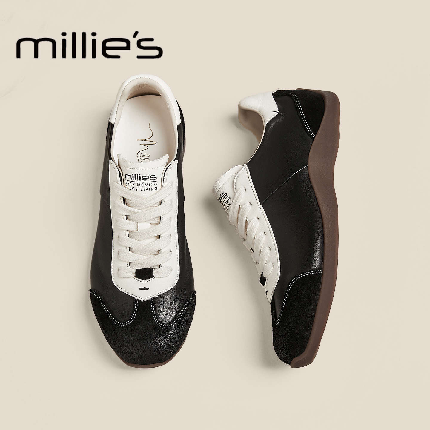 MILLIE'S/妙丽巨好看德训鞋女