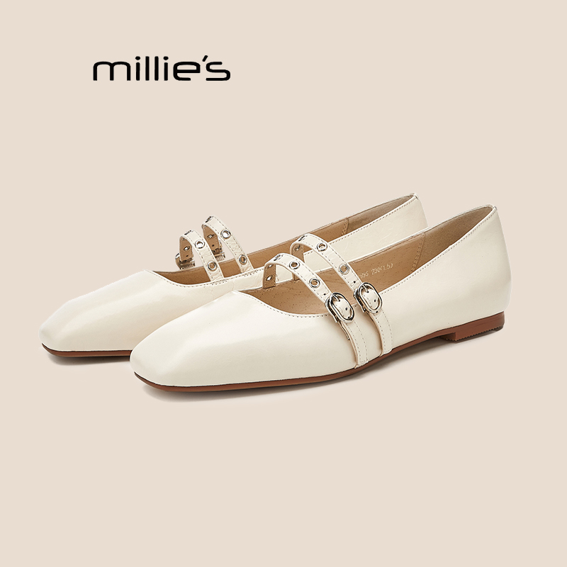 MILLIE'S妙丽法式玛丽珍鞋巨好看