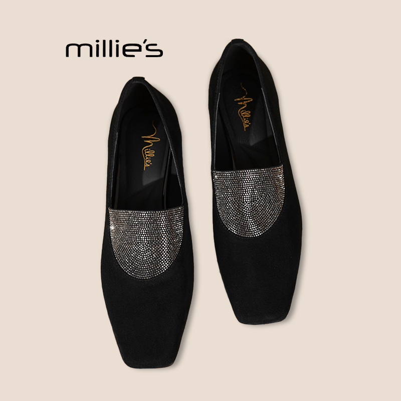 MILLIE'S/妙丽真皮女鞋巨好看