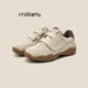 MILLIE 百搭舒适Z 女厚底内增高魔术贴休闲鞋 妙丽复古德训鞋