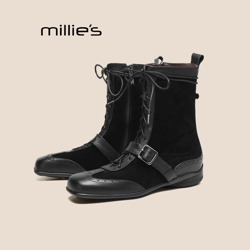 MILLIE'S妙丽休闲靴子新款巨好看