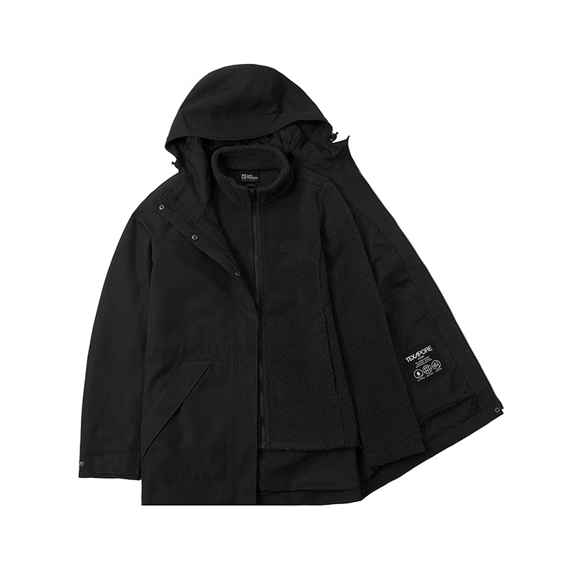 JACKWOLFSKIN狼爪新款女子三合一夹克户外外套  A62272-6350