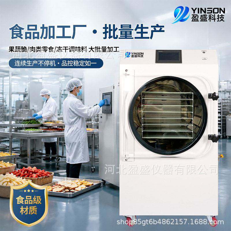 HFD-35商用冻干机宠物食品肉食水果蔬菜材咖啡牛奶西瓜冻干机