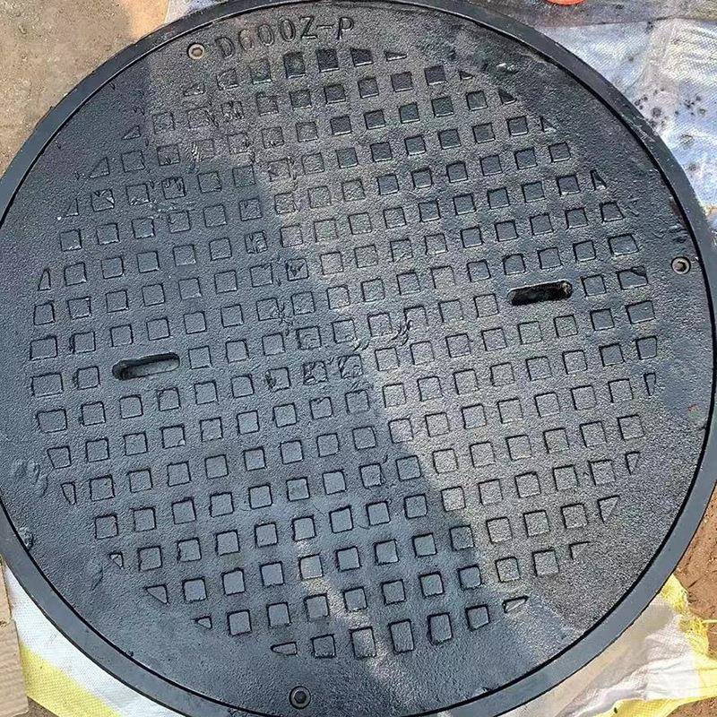 鑫佰艺现货D600密闭精密铸钢井盖D700Z-PM屏蔽机场码头用