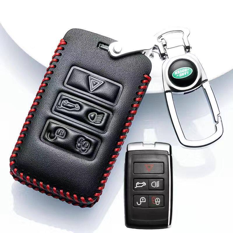 适用2024款路虎揽胜运动车钥匙包真皮3.0T S首发版遥控锁匙套扣男