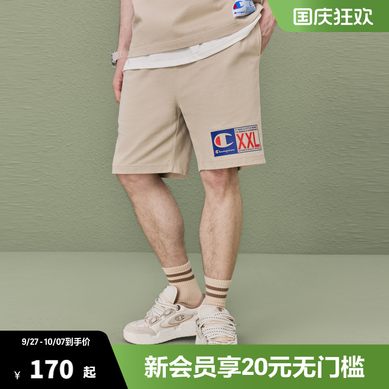 Champion冠军短裤直筒五分裤子