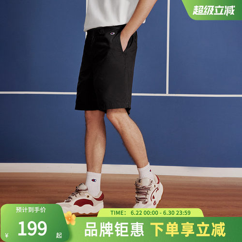 champion冠军工装休闲短裤男