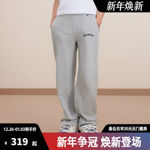 学院风休闲直筒裤 Champion冠军卫裤 常秋藤系列美式 新款 子 男25秋季