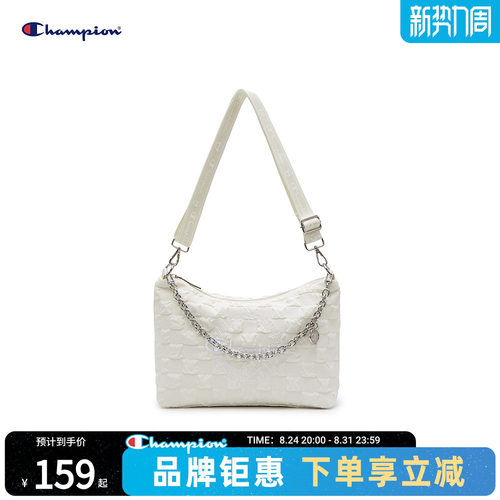 Champion冠军新款单肩包幸运饼干男女斜挎饺子布包牛仔包官方正品