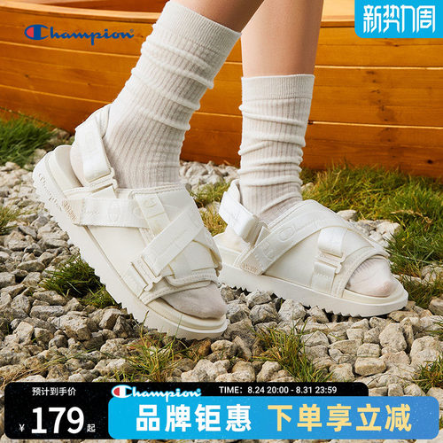 champion冠军魔术贴凉鞋男女