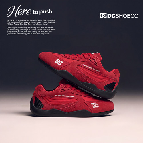 DCSHOES Corsaro 夏季赛车鞋男女同款轻便软底德训鞋薄底休闲鞋女