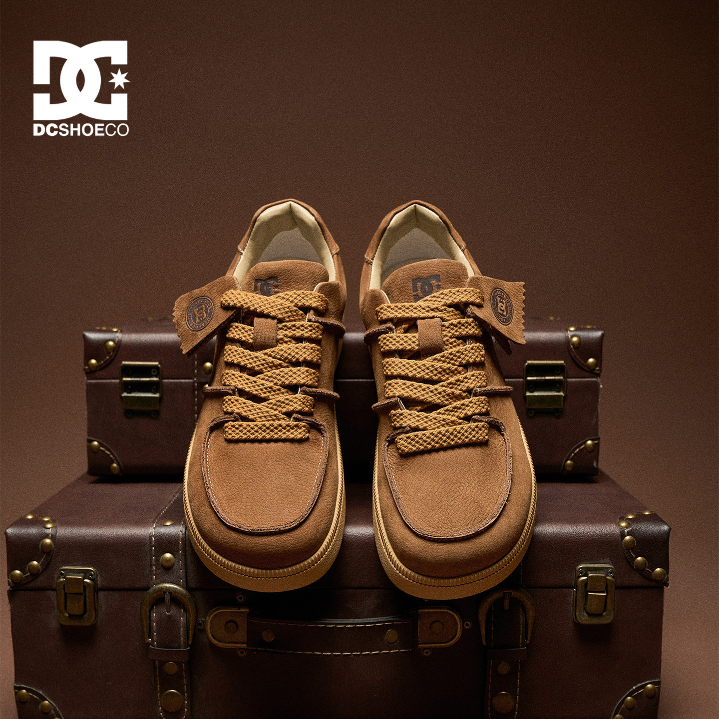 DCSHOES DOGTOWN 宽楦男鞋2026秋季不挤脚舒适不累脚真皮休闲鞋子
