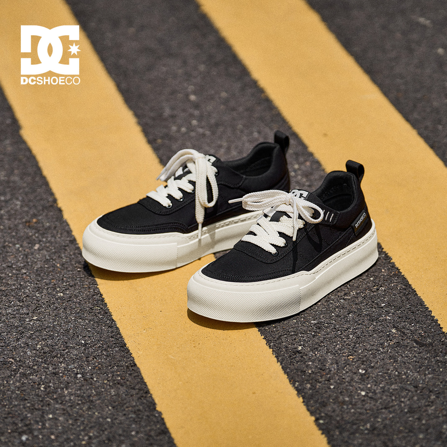 DCSHOES夏季厚底透气休闲鞋男图片