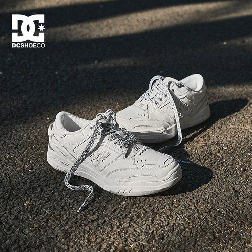 DCSHOES Mechera 夏季新款机甲风白色板鞋巴黎老爹鞋休闲鞋子男鞋