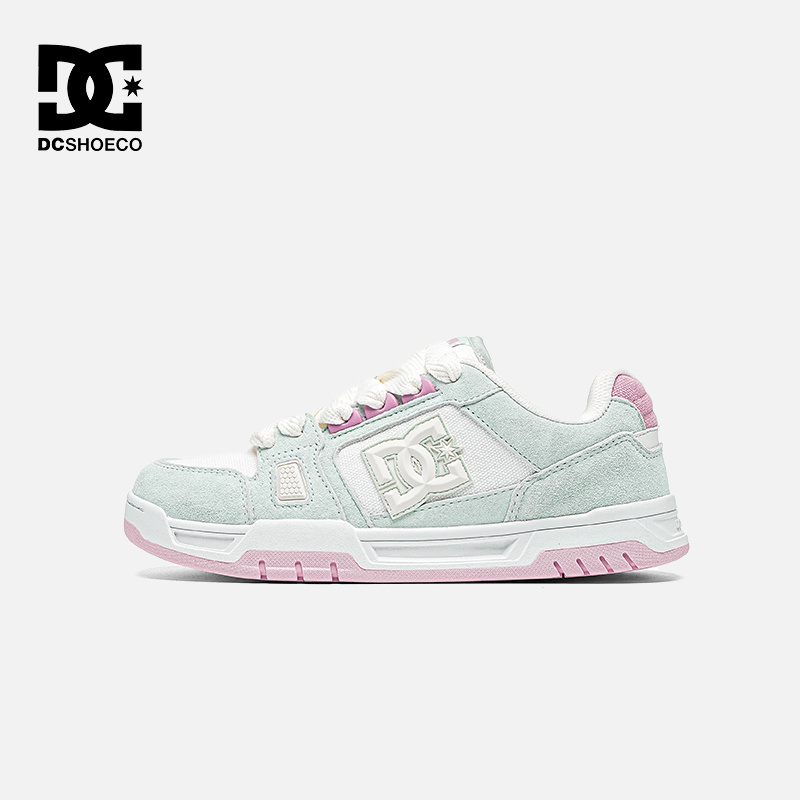 DC SHOES ASTRA CAS 2025秋季新款透气布鞋薄荷曼波百搭女滑板鞋