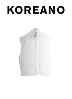 【KOREANO】春秋玉石白高尔夫风马甲 【H】 JW44244(UN)