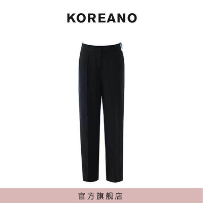 【KOREANO】春秋时尚商务休闲日常单裤26R2-KW6226(BUN)B