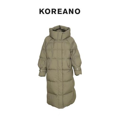 【KOREANO】冬季棕咖色羽绒服 【H】 YC49020(JUN)G