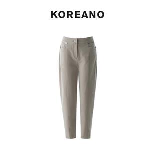 KY5566 简约保暖加厚女裤 冬季 JUN KOREANO