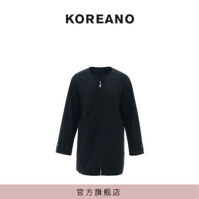 【KOREANO】春秋日常百搭简约舒适风衣26R2-FW6341(JUN)