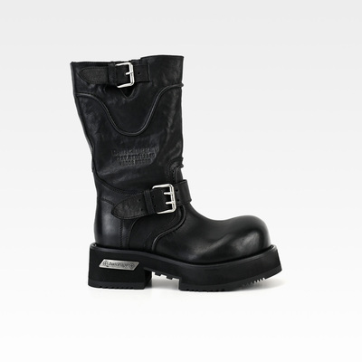 跳舞女孩2025秋冬新款复古马丁靴