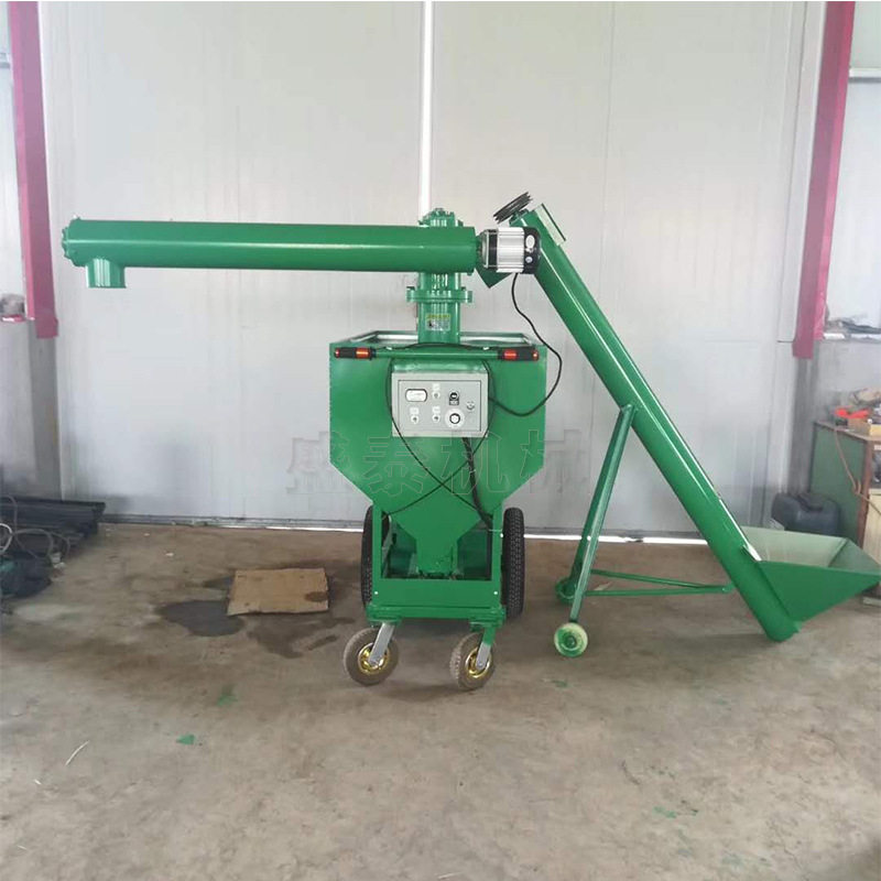 养殖上料车蛋鸡喂料车养鸡上料车养猪自动喂料车 电动喂料车