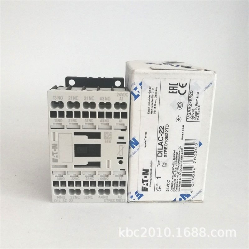 EATON伊顿直流接触器式继电器 DILAC-22 (24VDC)2开2闭