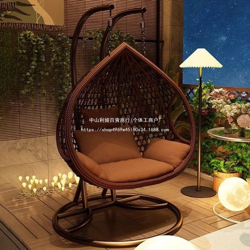 吊篮椅摇篮户外吊椅家庭摇椅懒人卧室庭院双人吊蓝罩防尘罩防水罩