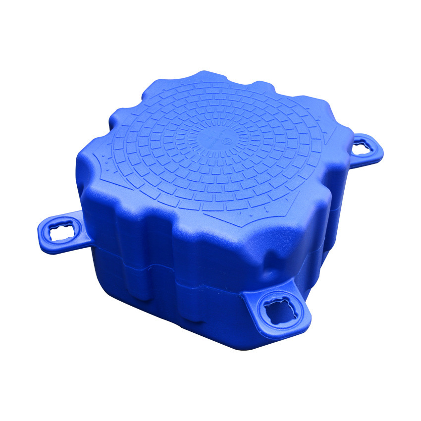 浮筒码头水上浮动浮桥塑料栈道游船码头浮箱钓鱼平台