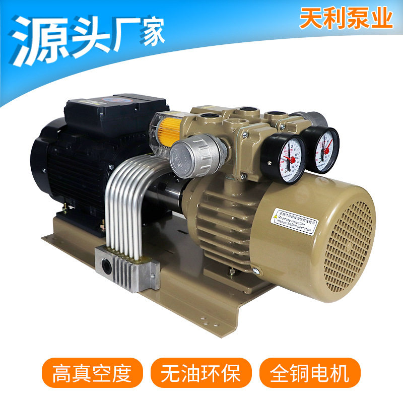 真空泵  干泵 无油泵 送纸机用真空泵厂家WZB40-P-VB